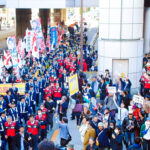 Japanska demonstrationer för att ”rädda fäderneslandet”
