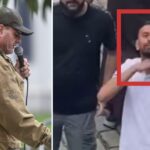 Se videon: En av den islamiske ledarens vänner hotar att döda SIAN-ledaren Lars Thorsen