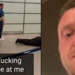 Se video: Attackerade Tommy Robinson – hamnade medvetslös på marken