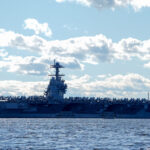 USA skickar hangarfartyget USS Gerald R. Ford till Karibien