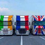 Protesterna i Irland sprider sig till Frankrike